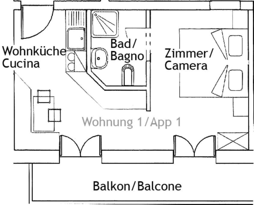Oberkapillhof Vila Meltina Quarto foto